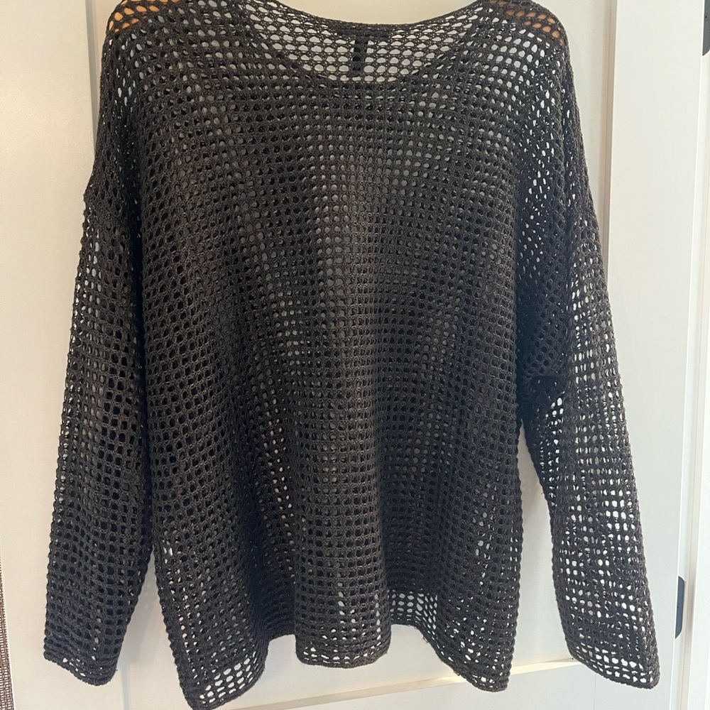 Eileen Fisher Organic Linen Pullover